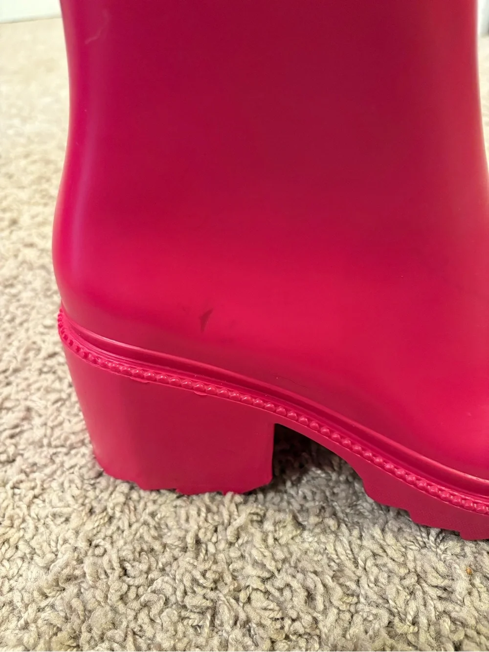 INC International Concepts Fuchsia Mid-Calf Rain Boots